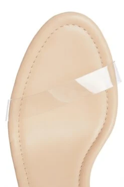 Nude Clear Thin Heeled Sandal -Outlet Clothyne Store 00100028312 ZB