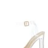 Nude Clear Thin Heeled Sandal -Outlet Clothyne Store 00100028312 ZM