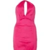 Pink Chain Halterneck Dress 1 Pink Chain Halterneck Dress -Outlet Clothyne Store 00100031580 ZM