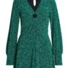 Green Glitter Playsuit -Outlet Clothyne Store 00100032212 ZM