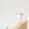 White Woven Wedges 1 White Woven Wedges -Outlet Clothyne Store 00100033255 ZM