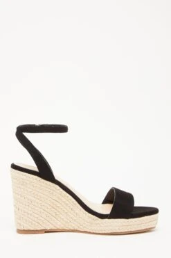 Black Woven Wedges -Outlet Clothyne Store 00100033297 ZS