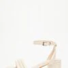 Wide Fit Nude Block Heeled Sandals -Outlet Clothyne Store 00100033308 ZM