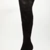 Black Over The Knee Heeled Boots -Outlet Clothyne Store 00100035048 ZM