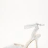 Silver Satin Diamante Court Heels -Outlet Clothyne Store 00100035573 ZM
