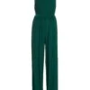 Green Cowl Neck Palazzo Jumpsuit -Outlet Clothyne Store 00100036012 ZM