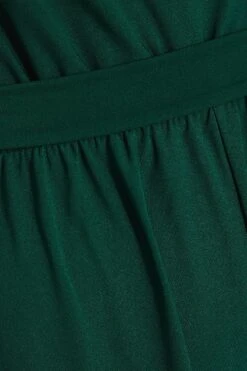 Green Cowl Neck Palazzo Jumpsuit -Outlet Clothyne Store 00100036012 ZS