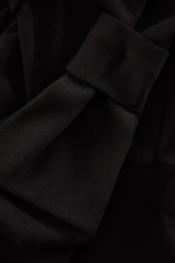 Black One Shoulder Bow Midi Dress 13 Black One Shoulder Bow Midi Dress -Outlet Clothyne Store 00100036300 ZS