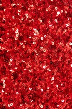 Red Sequin Bow Bodycon Mini Dress -Outlet Clothyne Store 00100036356 ZS