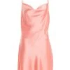 Pink Satin Slip Mini Dress -Outlet Clothyne Store 00100036491 ZM