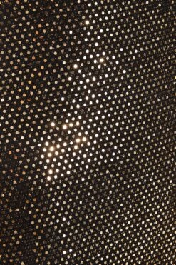 Gold Sequin Cowl Neck Mini Dress -Outlet Clothyne Store 00100036649 ZS