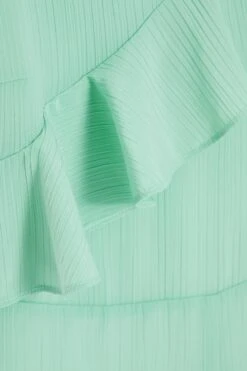 Mint Chiffon Frill Jumpsuit 13 Mint Chiffon Frill Jumpsuit -Outlet Clothyne Store 00100036836 ZS