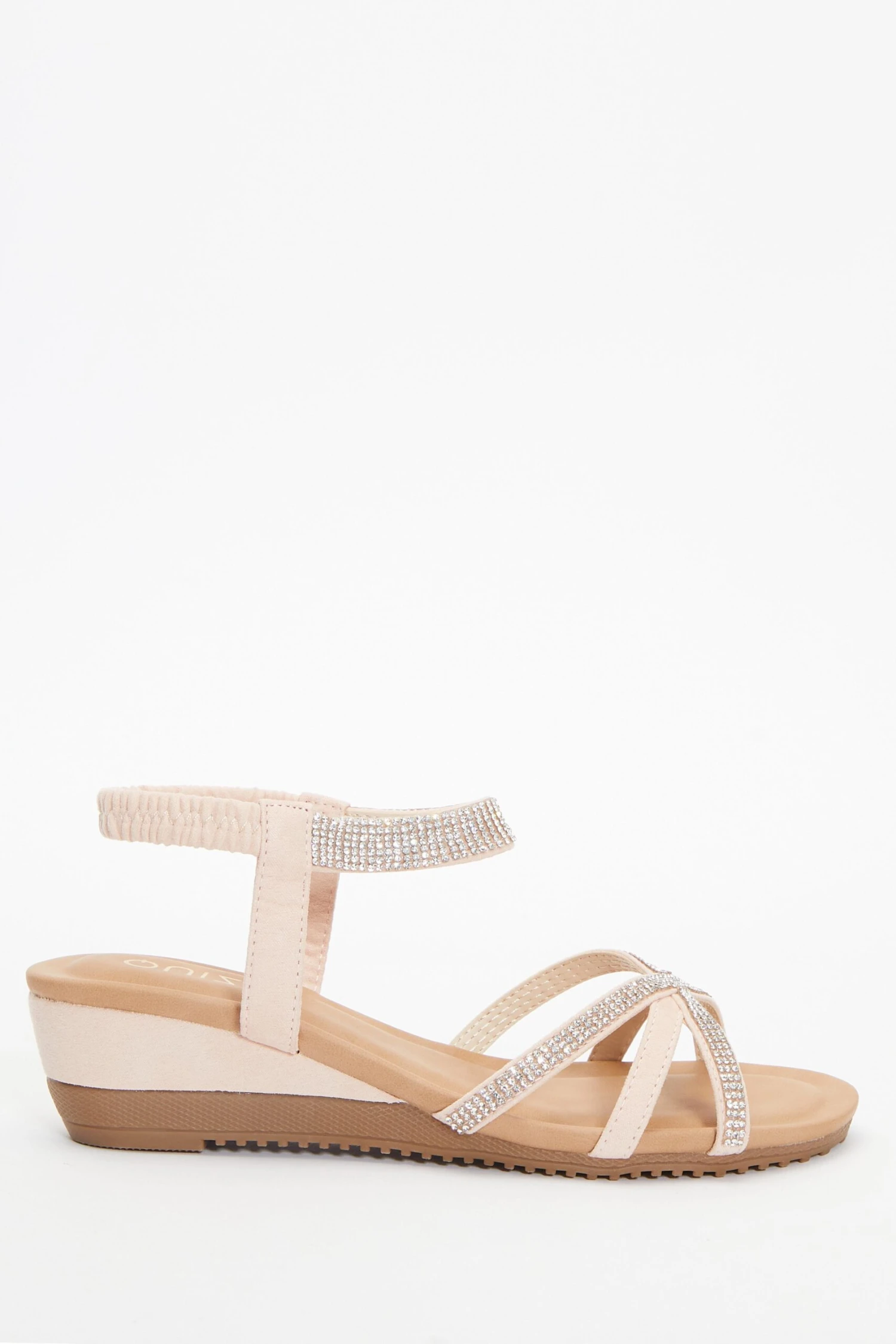 Pink Cross Front Comfort Wedges 4 Pink Cross Front Comfort Wedges - Image 2