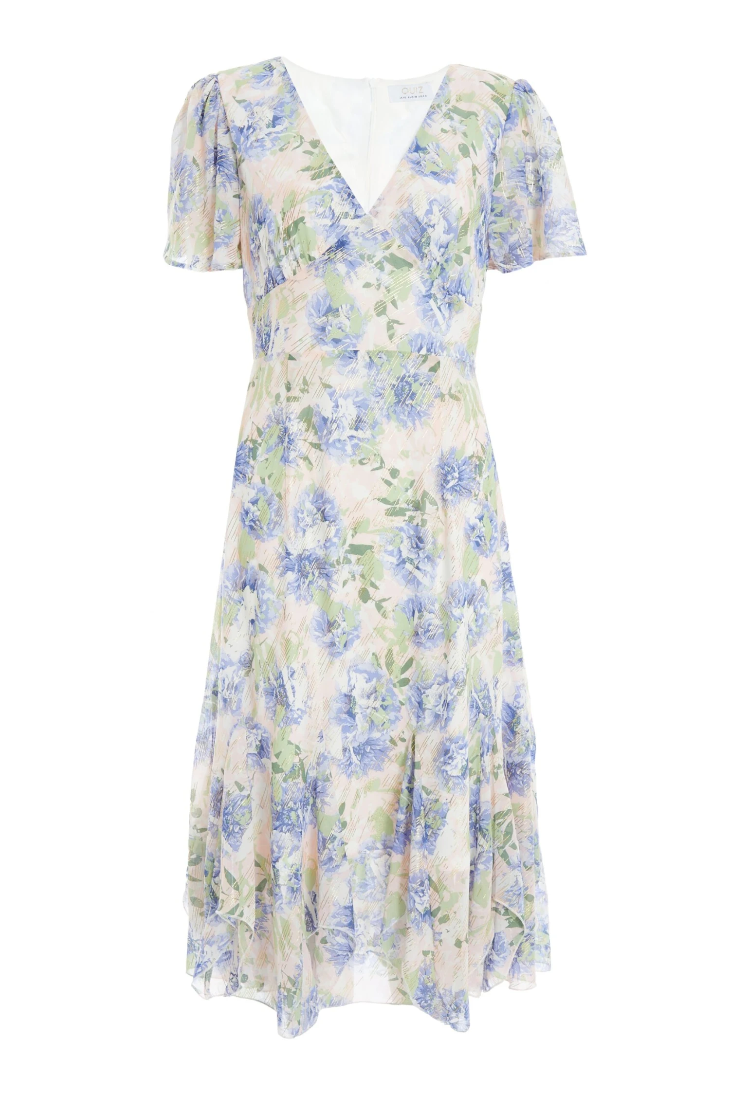 Pink Floral Midi Dress 3 Pink Floral Midi Dress