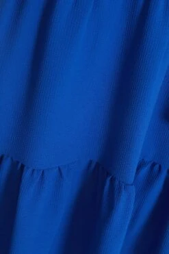 Royal Blue Tiered Dip Hem Midi Dress 13 Royal Blue Tiered Dip Hem Midi Dress -Outlet Clothyne Store 00100037865 ZS