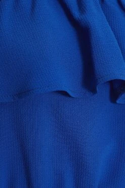 Royal Blue Tiered Bardot Mini Dress -Outlet Clothyne Store 00100037867 ZS