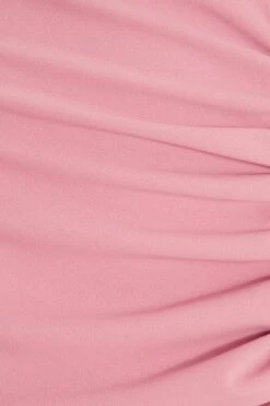 Pink Ruched Maxi Dress -Outlet Clothyne Store 00100037896 ZS