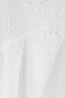 White Broderie Flip Mini Skirt 13 White Broderie Flip Mini Skirt -Outlet Clothyne Store 00100037967 ZS