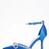 Royal Blue Diamante Bow Court Heels -Outlet Clothyne Store 00100037991 ZM