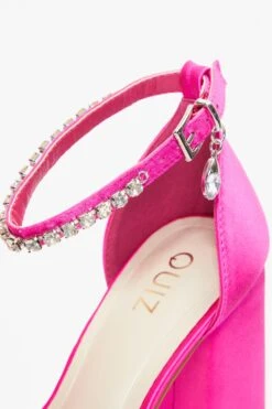 Pink Platform Heeled Sandals -Outlet Clothyne Store 00100038022 ZB