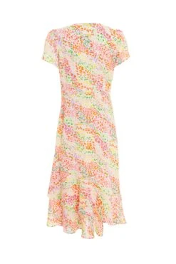 Multicoloured Animal Print Midi Dress -Outlet Clothyne Store 00100038031 ZB