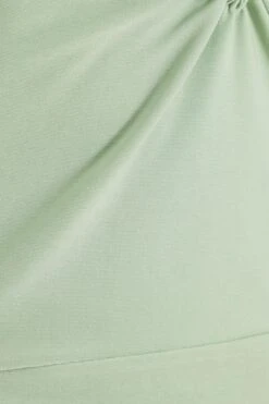 Sage Wrap Midi Dress -Outlet Clothyne Store 00100038063 ZS