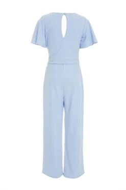 Blue Buckle Palazzo Jumpsuit -Outlet Clothyne Store 00100038076 ZB