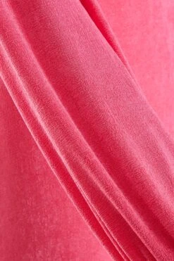 Pink Slinky Long Sleeve Maxi Dress -Outlet Clothyne Store 00100038081 ZS