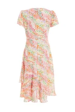 Petite Multicoloured Animal Print Midi Dress 12 Petite Multicoloured Animal Print Midi Dress -Outlet Clothyne Store 00100038112 ZB