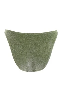 Green Shimmer Bikini Bottom -Outlet Clothyne Store 00100038149 ZB