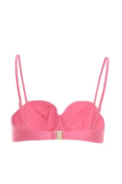 Pink Twisted Bikini Top -Outlet Clothyne Store 00100038155 ZB