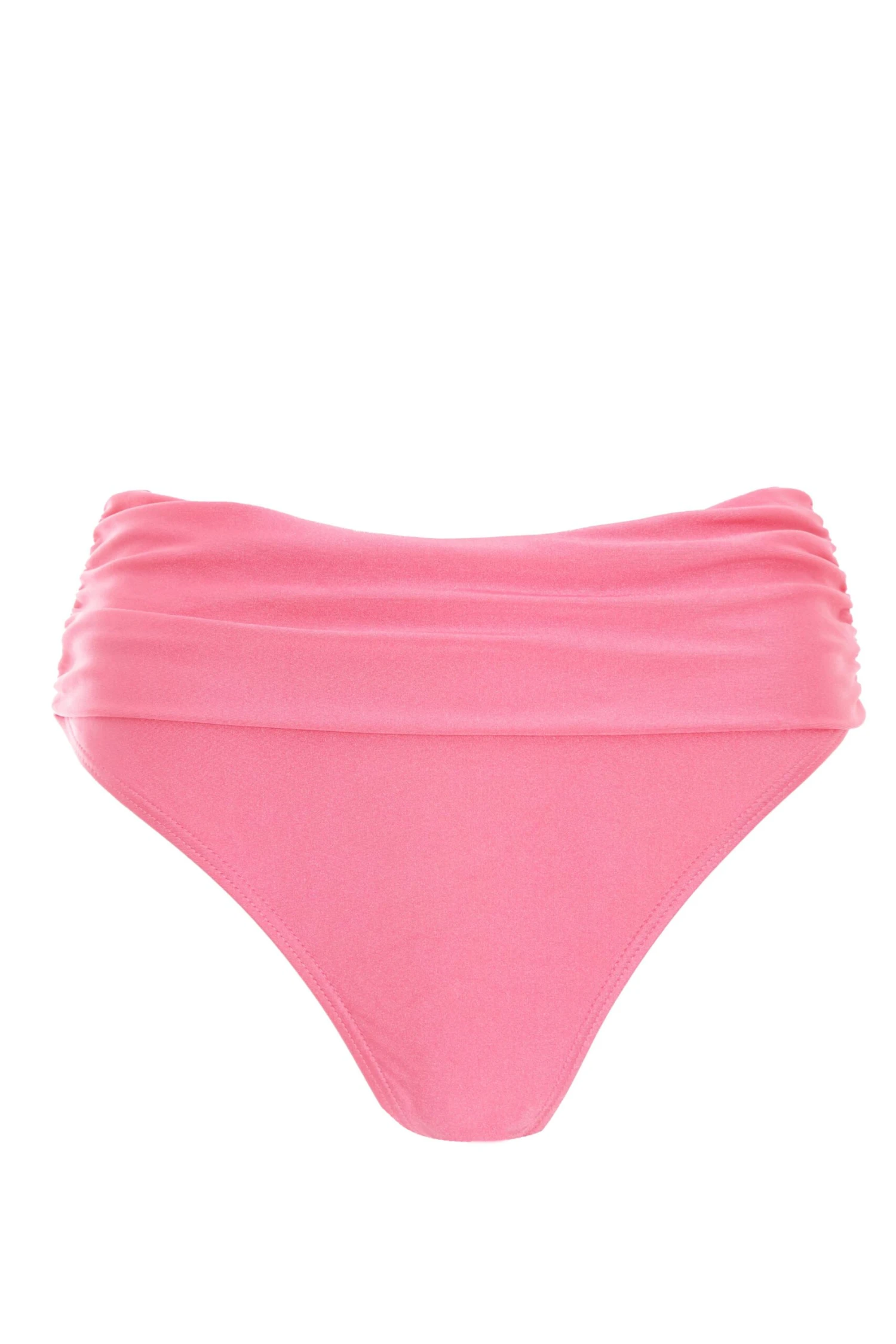 Pink High Waist Bikini Bottoms 3 Pink High Waist Bikini Bottoms