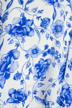 White Floral Wrap Mini Dress -Outlet Clothyne Store 00100038247 ZS