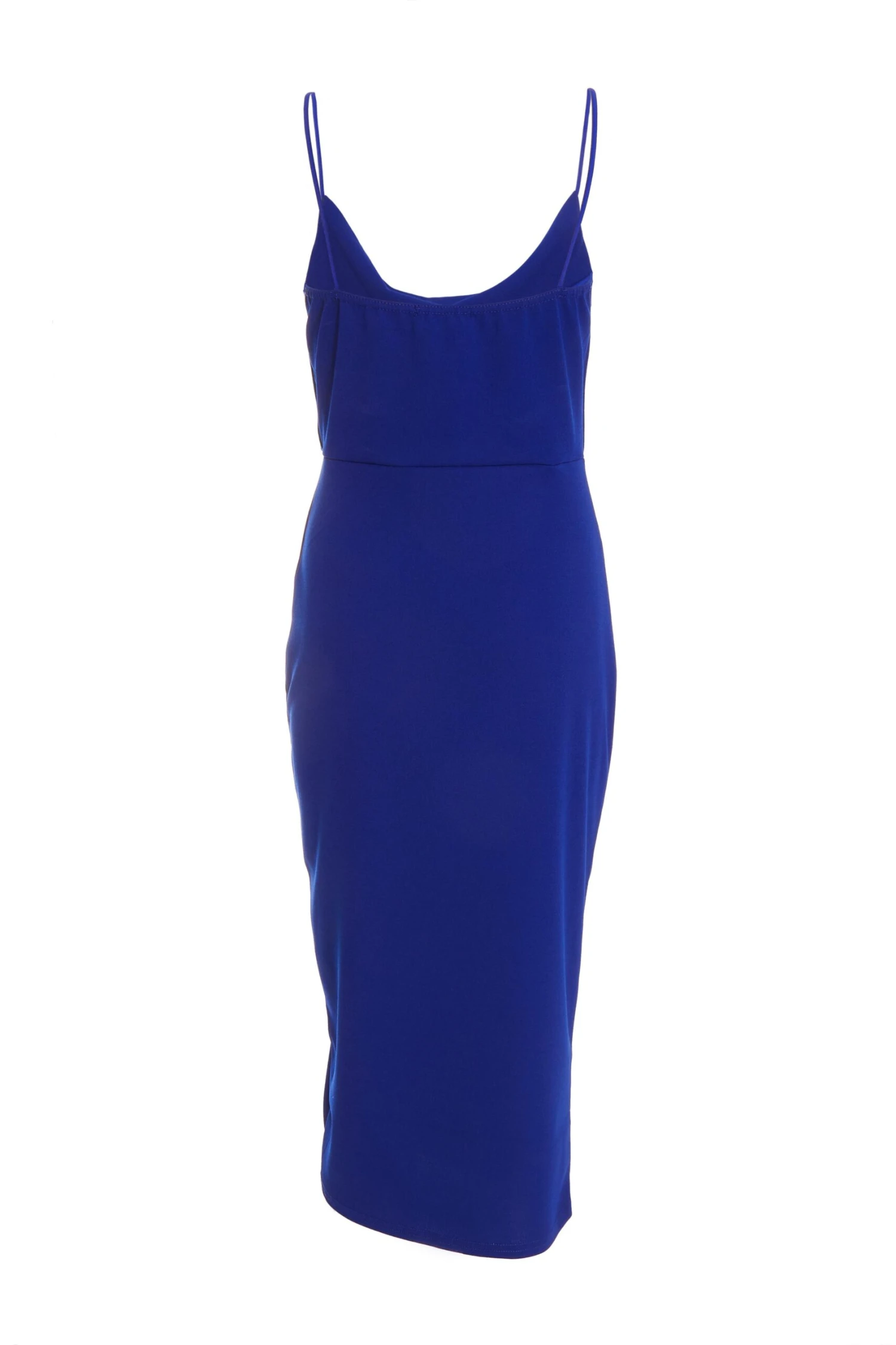 Royal Blue Ruched Bodycon Midi Dress 7 Royal Blue Ruched Bodycon Midi Dress - Image 5