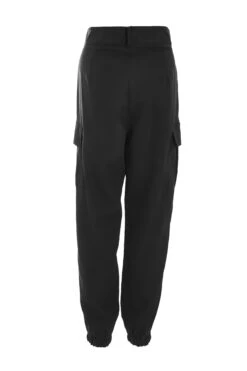 Black Zip Detail Cargo Trouser -Outlet Clothyne Store 00100038271 ZB