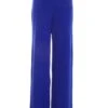 Royal Blue Button Palazzo Trousers -Outlet Clothyne Store 00100038281 ZM