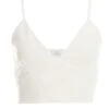 White Crop Top -Outlet Clothyne Store 00100038282 ZM
