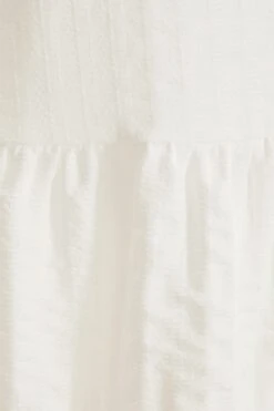 White Strappy Knot Front Midi Dress -Outlet Clothyne Store 00100038449 ZS