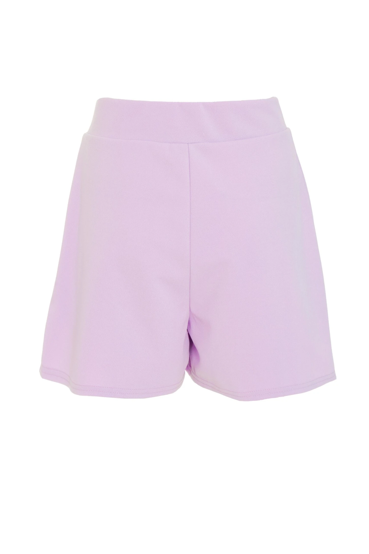 Lilac Buckle Detail High Waist Shorts 7 Lilac Buckle Detail High Waist Shorts - Image 5