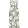 Khaki Tropical Print Culotte Jumpsuit -Outlet Clothyne Store 00100038589 ZM