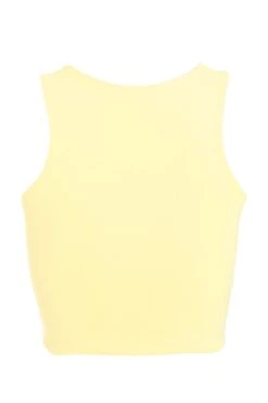 Yellow Crop Top -Outlet Clothyne Store 00100038788 ZB