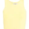 Yellow Crop Top -Outlet Clothyne Store 00100038788 ZM