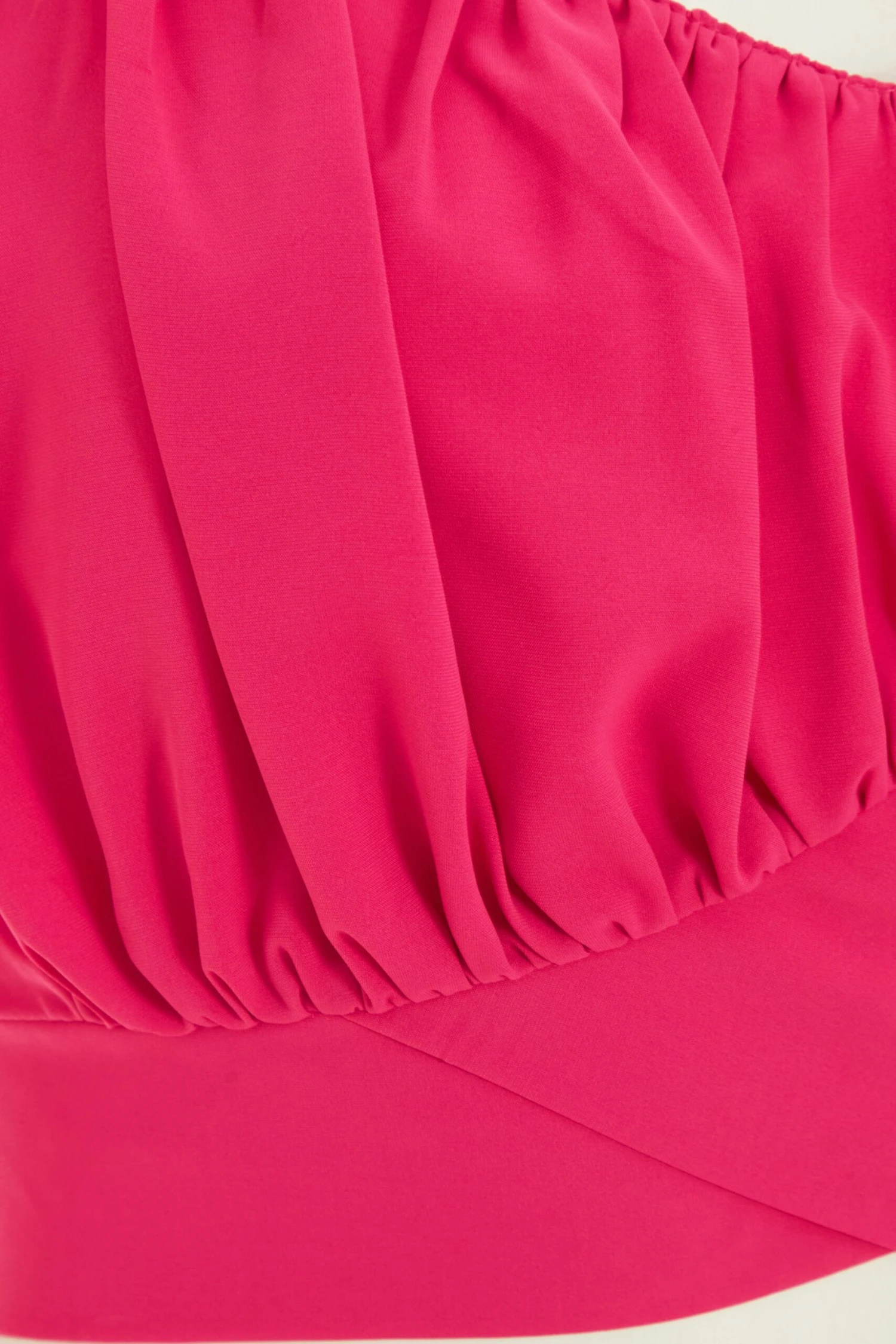 Pink Ruched Crop Top 8 Pink Ruched Crop Top - Image 6