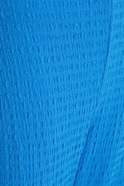 Blue One Shoulder Palazzo Jumpsuit -Outlet Clothyne Store 00100038851 ZS