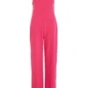 Pink Bardot Palazzo Jumpsuit -Outlet Clothyne Store 00100038883 ZM