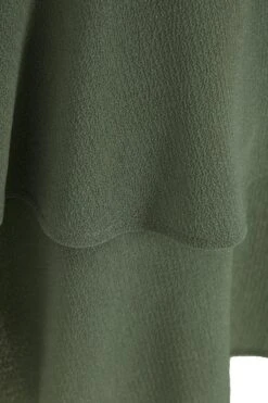 Khaki Tiered Bardot Mini Dress -Outlet Clothyne Store 00100038962 ZS