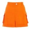 Orange Cargo Shorts 1 Orange Cargo Shorts -Outlet Clothyne Store 00100038973 ZM