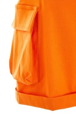 Orange Cargo Shorts -Outlet Clothyne Store 00100038973 ZS