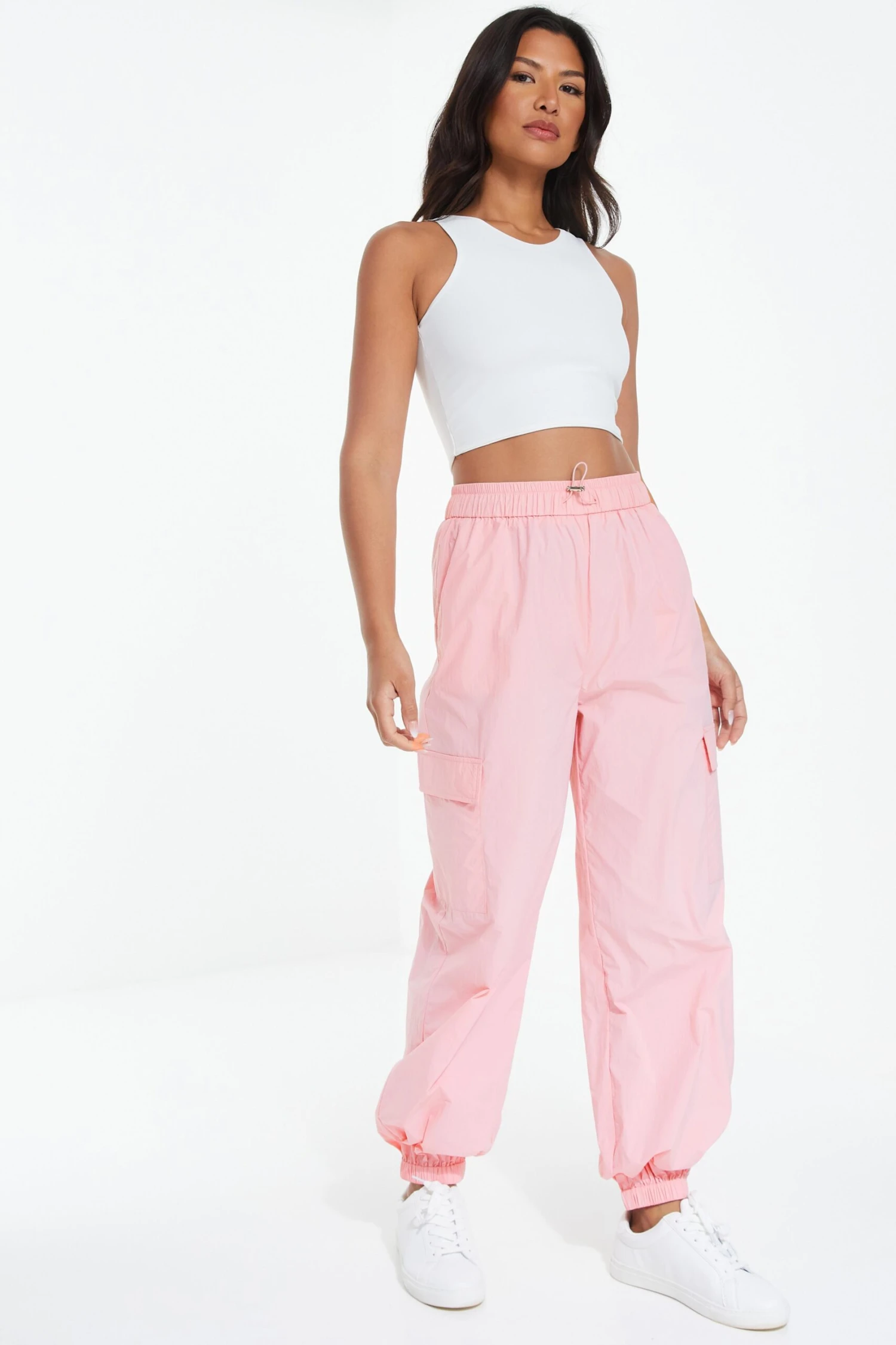 Pink Parachute Cargo Trouser 4 Pink Parachute Cargo Trouser - Image 2
