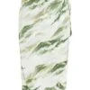 Green Marble Print Wrap Midi Skirt 1 Green Marble Print Wrap Midi Skirt -Outlet Clothyne Store 00100039045 ZM